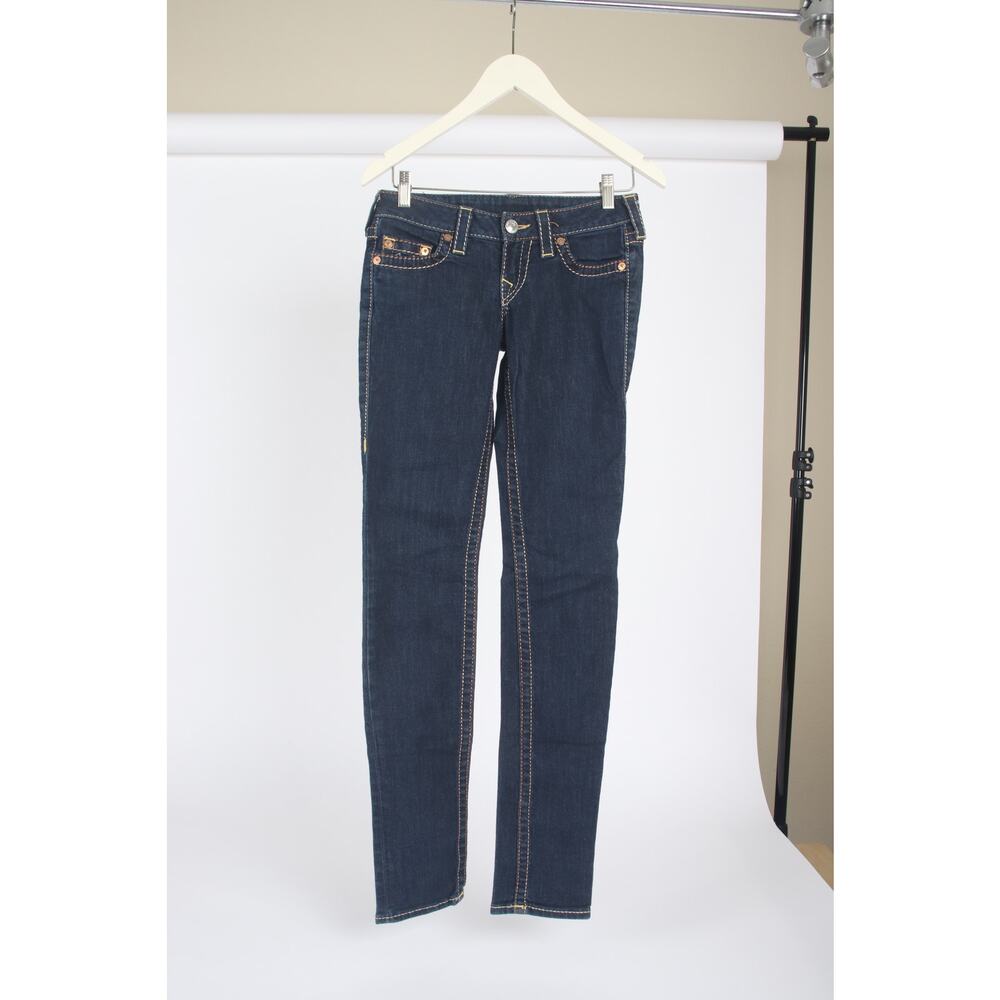 True Religion Skinny low rise jeans size 26
